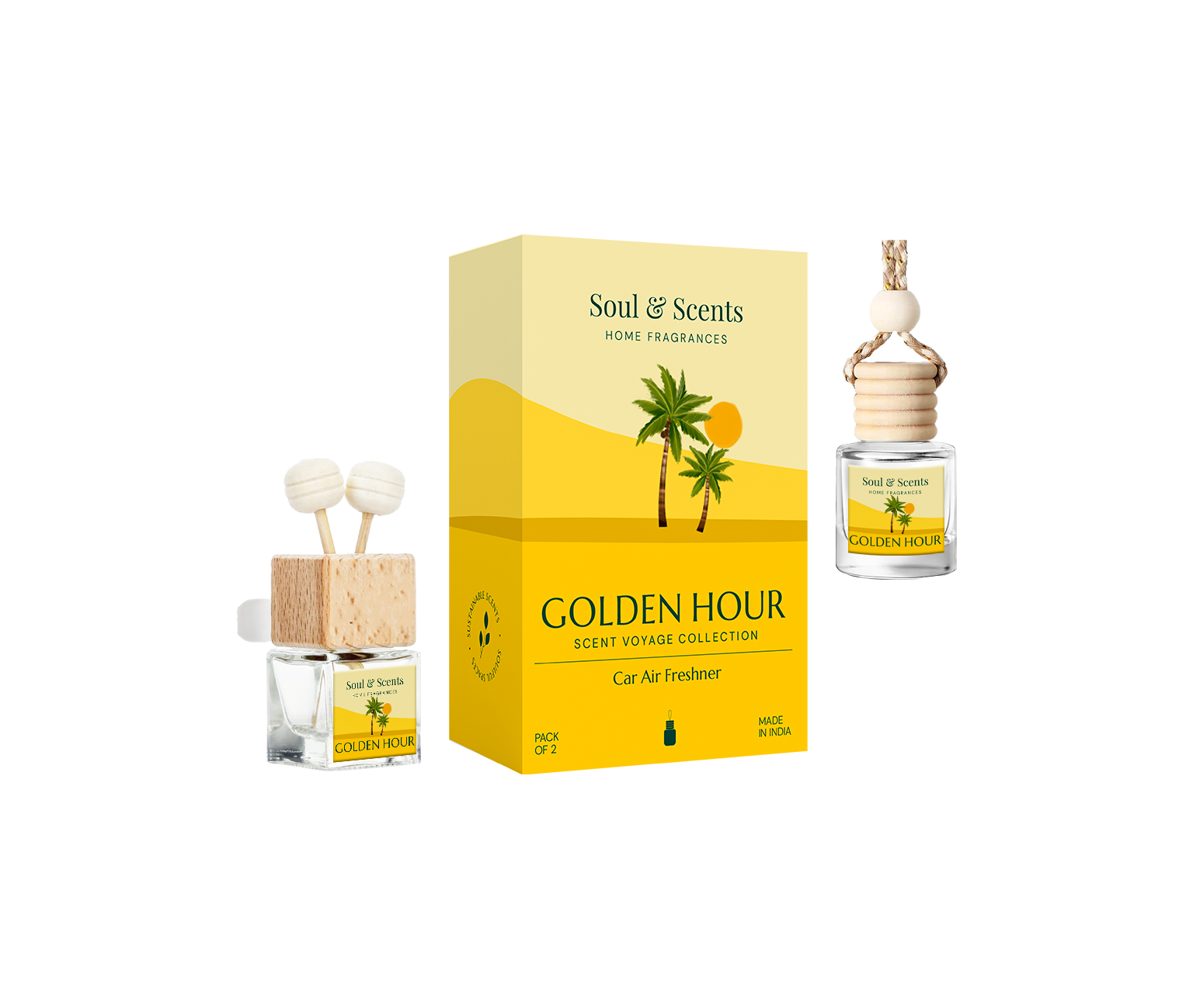 Golden Hour Car Hanging