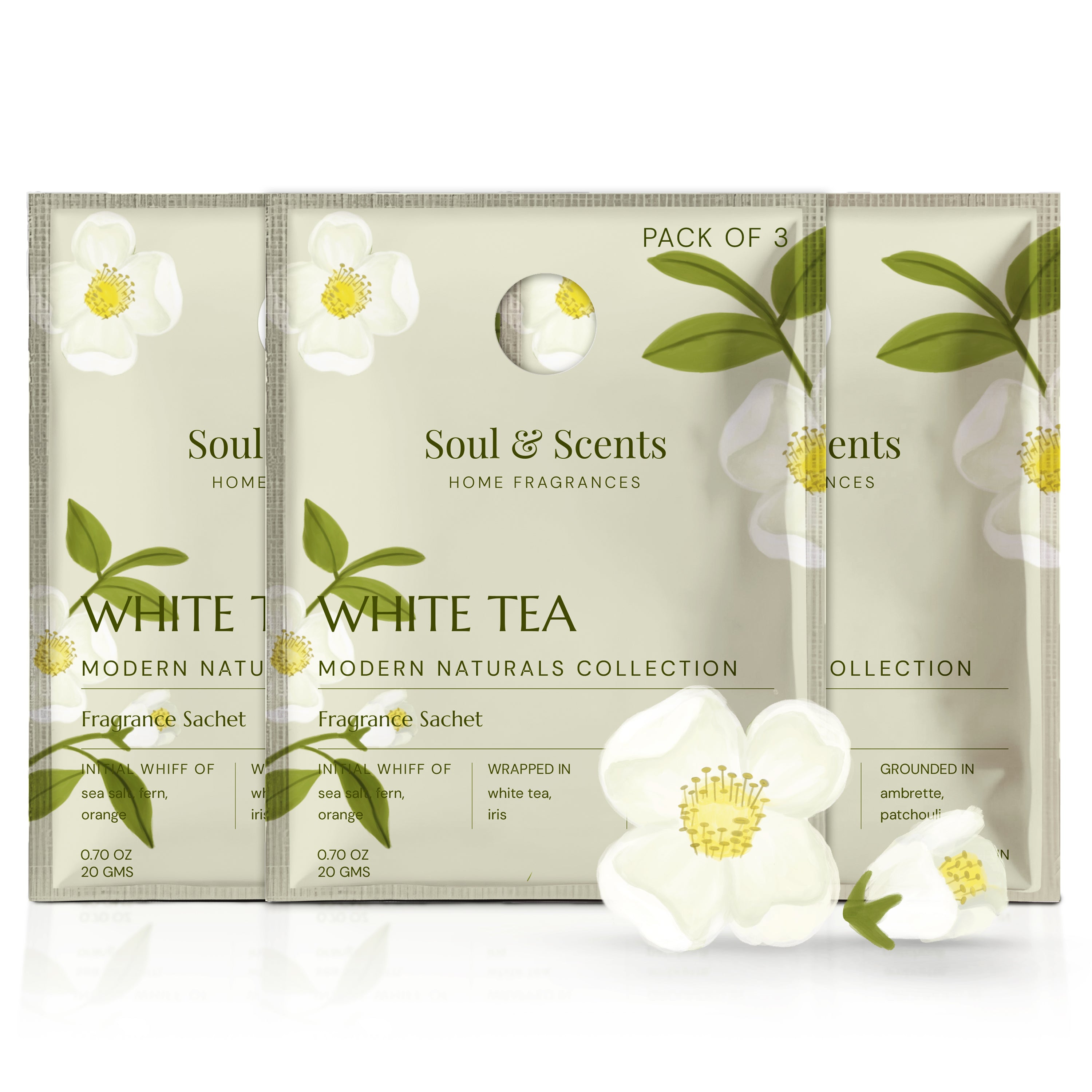 White Tea  Fragrance Sachet