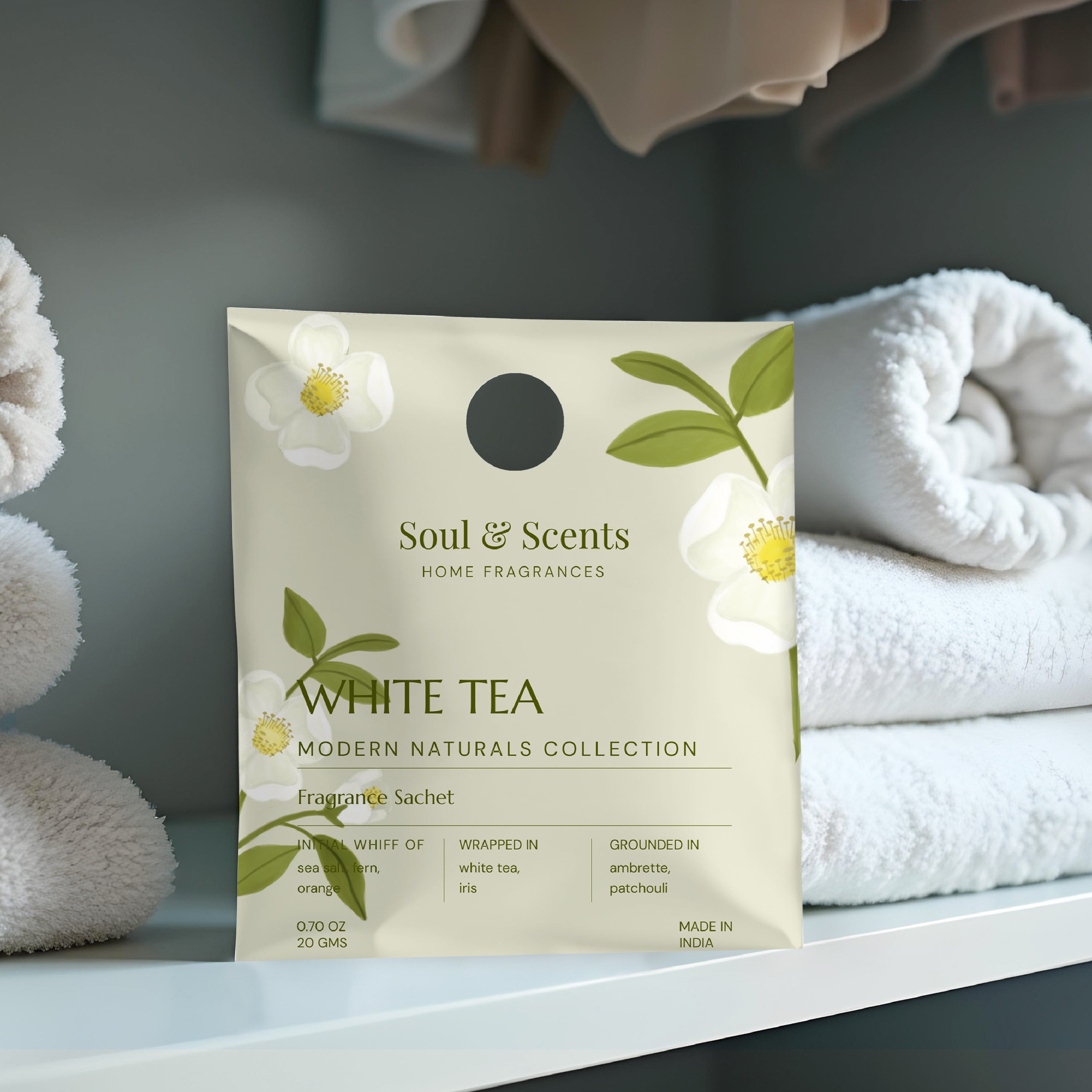 White Tea  Fragrance Sachet
