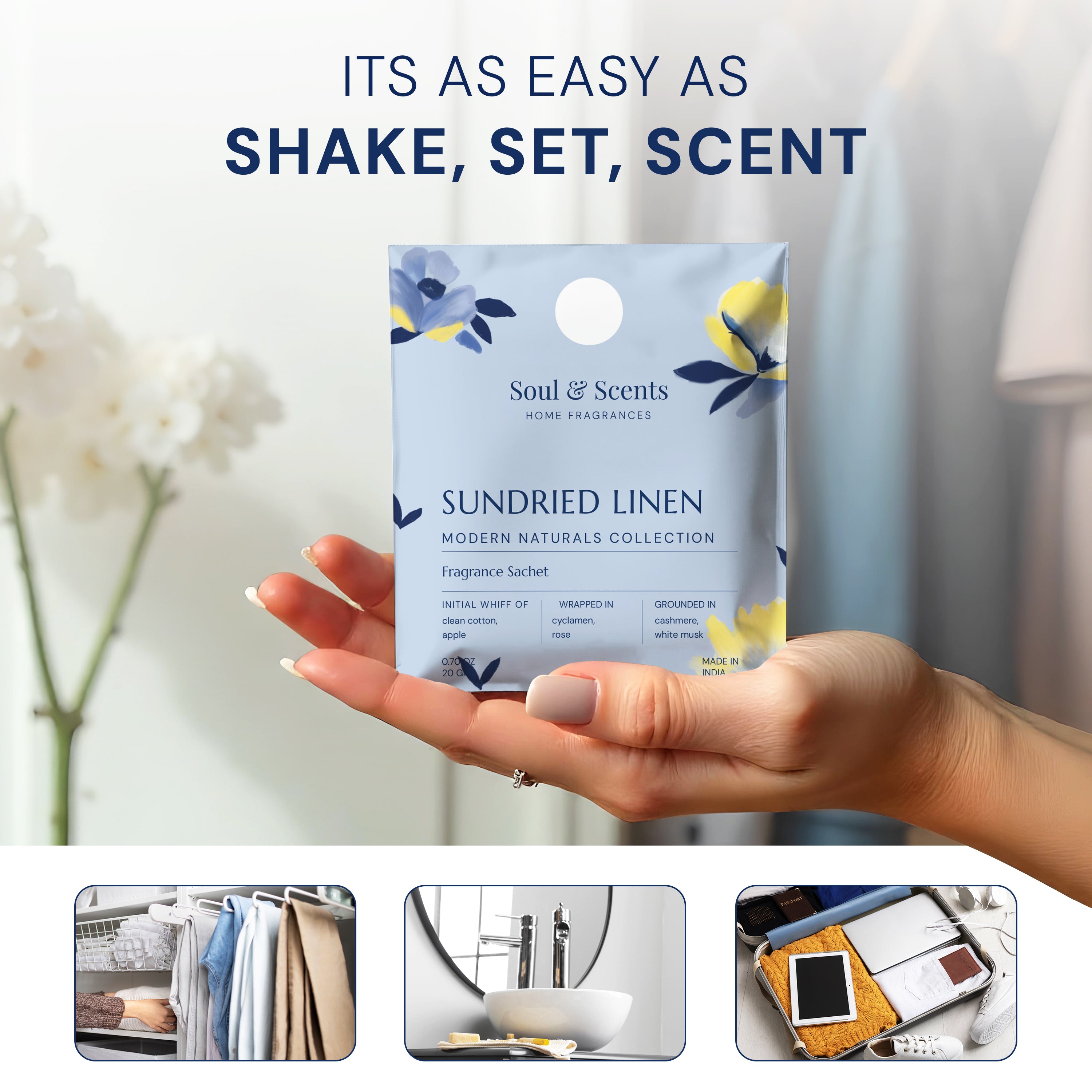 Sundried Linen Fragrance Sachet