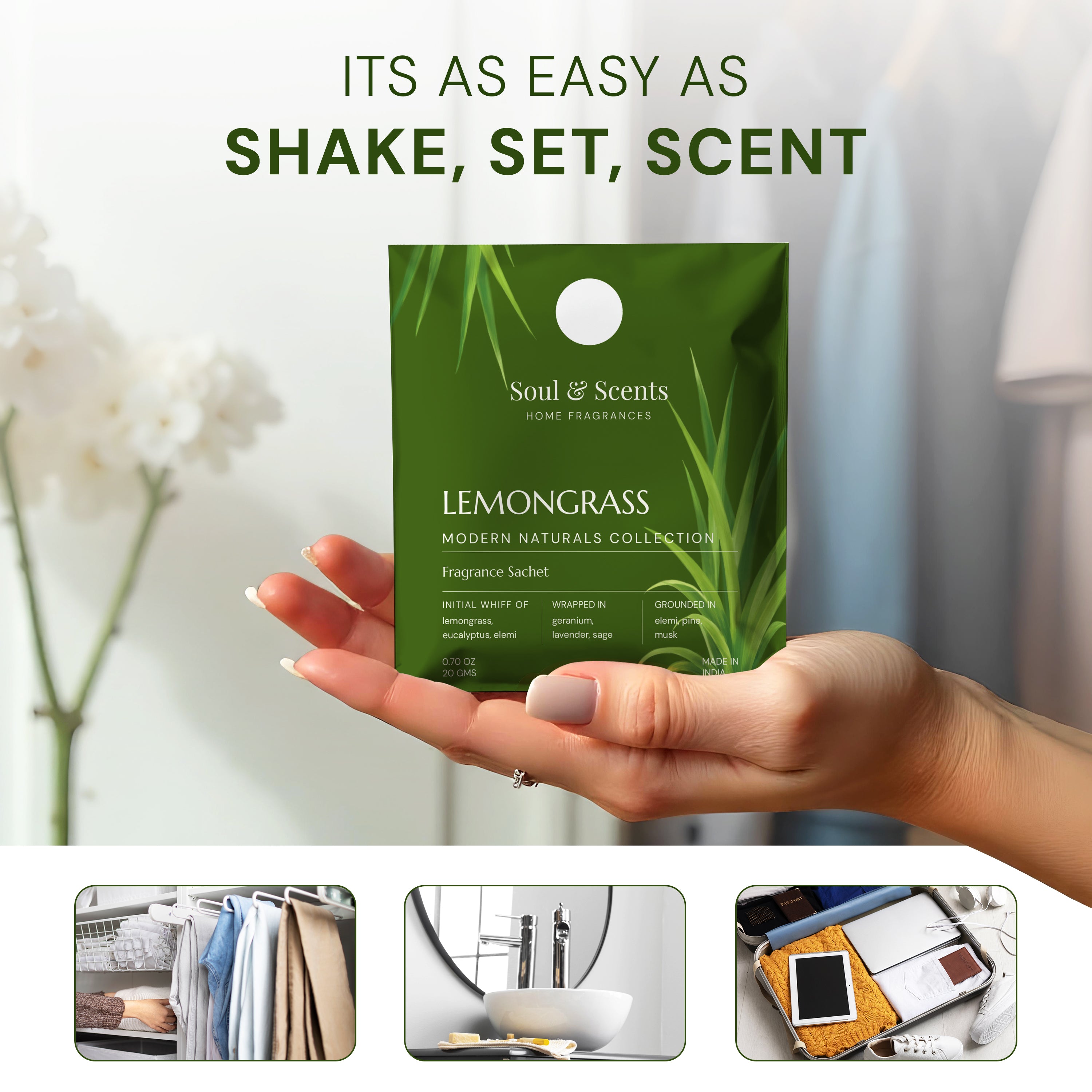 Lemongrass Fragrance Sachet