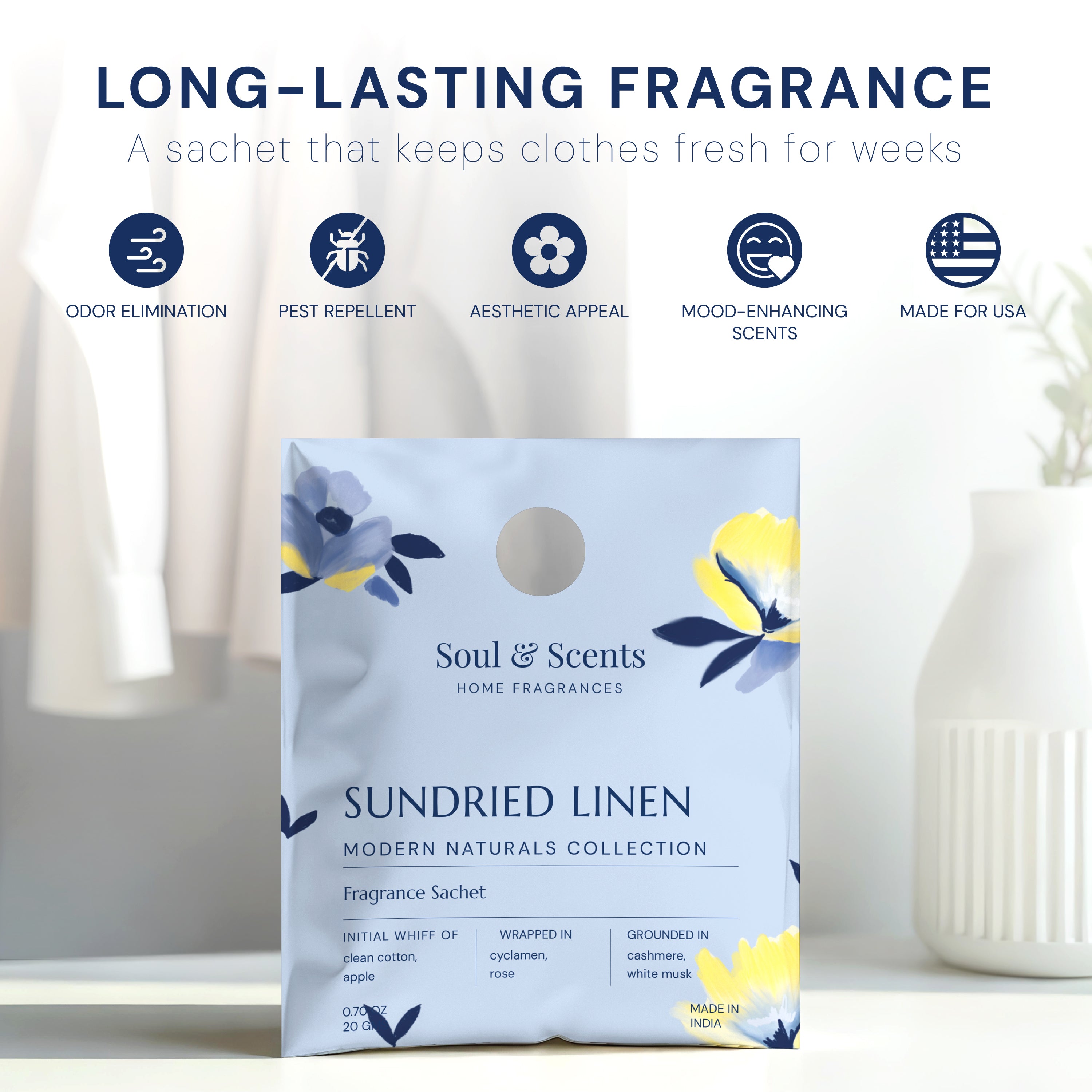 Sundried Linen Fragrance Sachet