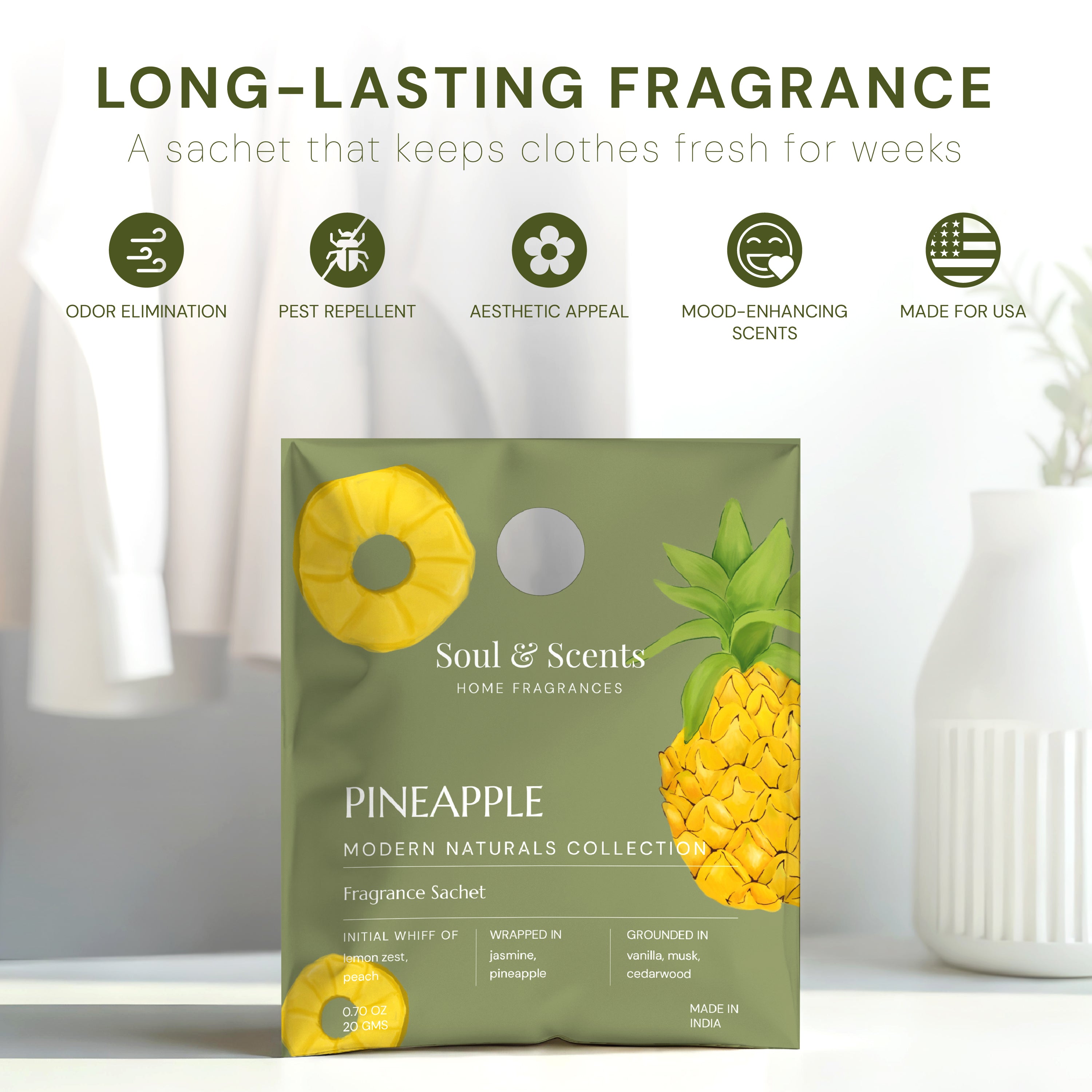 Pineapple  Fragrance Sachet