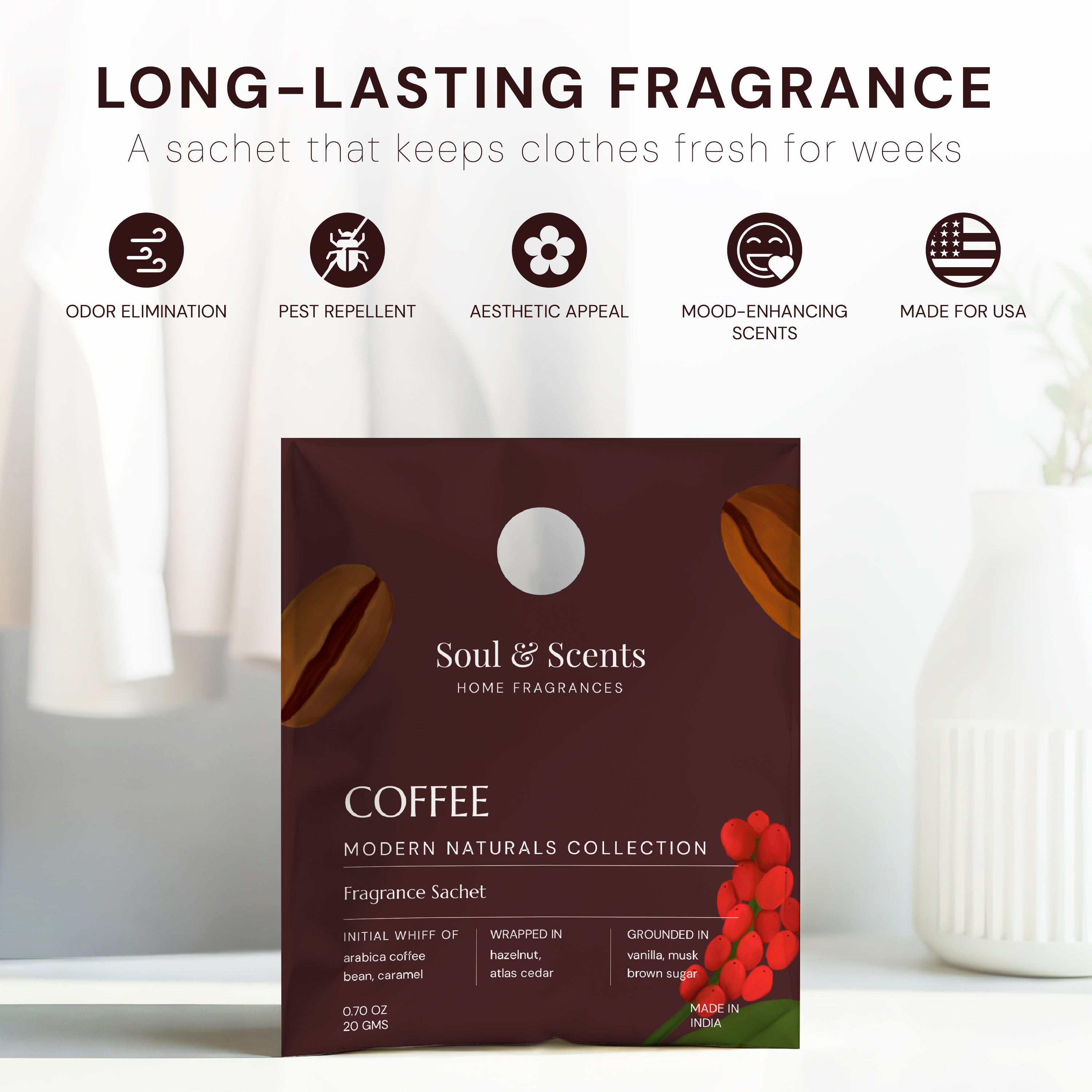 Coffee  Fragrance Sachet