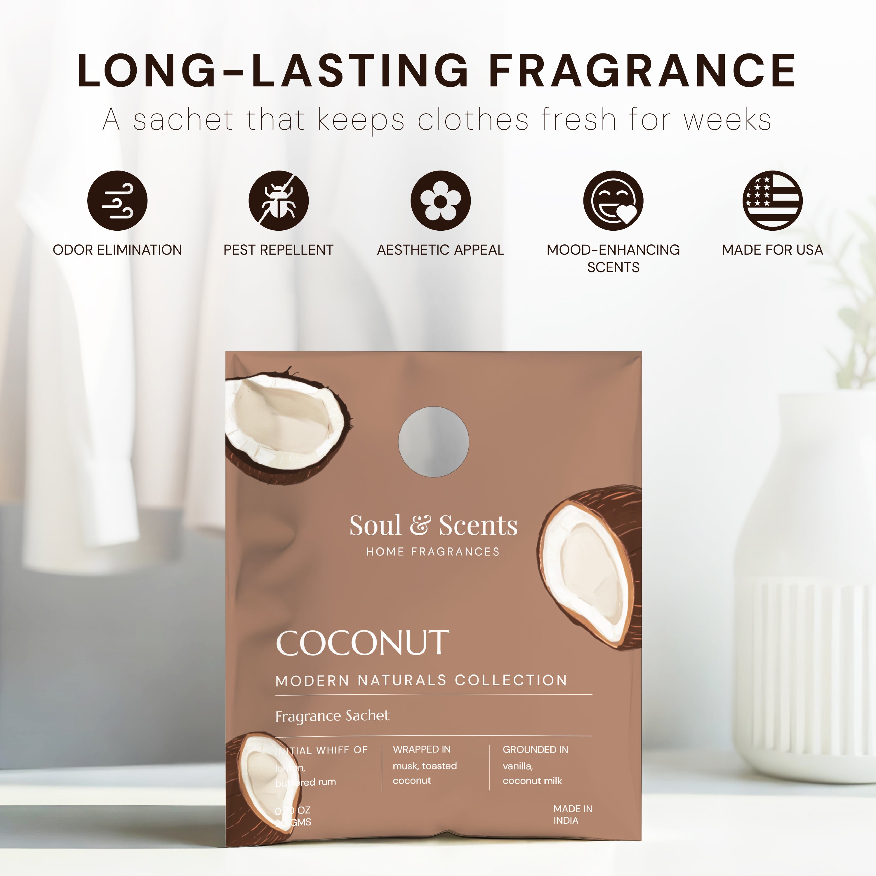 Coconut Fragrance Sachet
