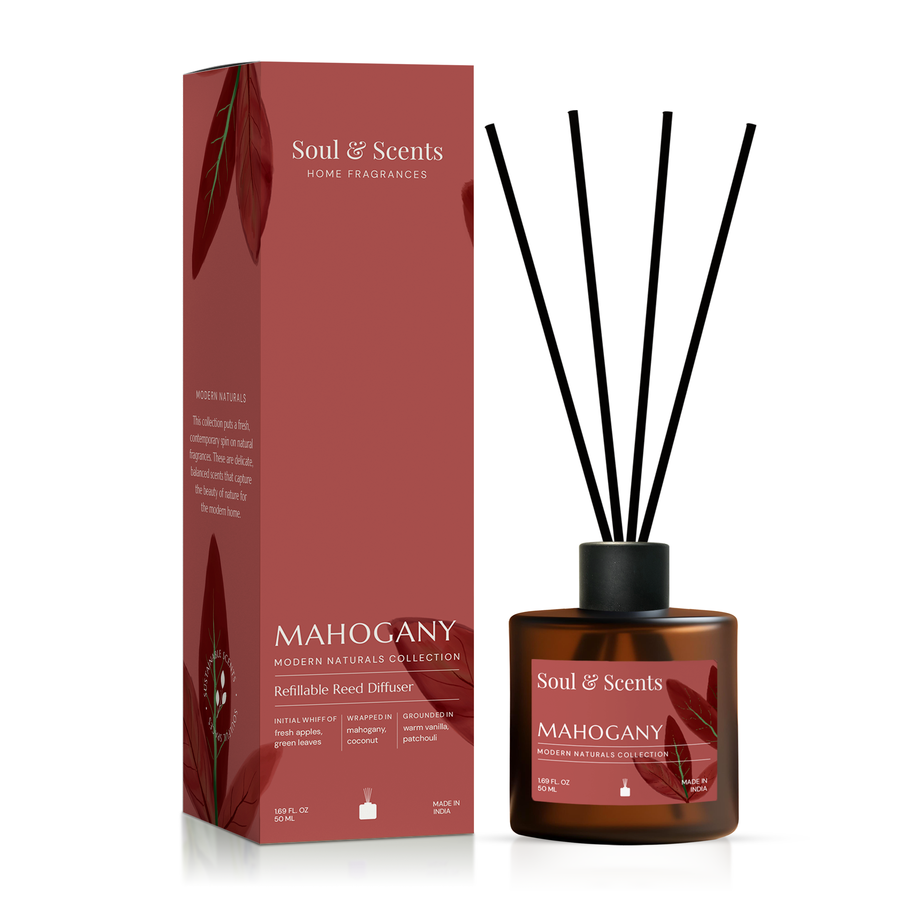 Mahogany  Reed Diffuser 50 ml