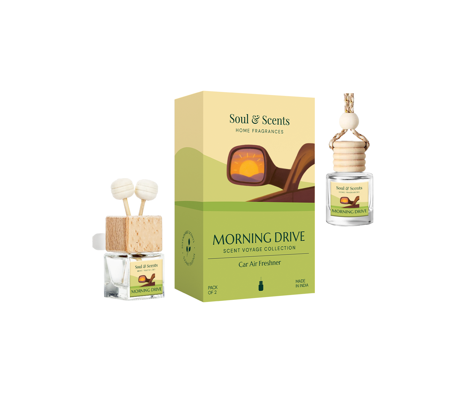 Morning Drive Car Hanging