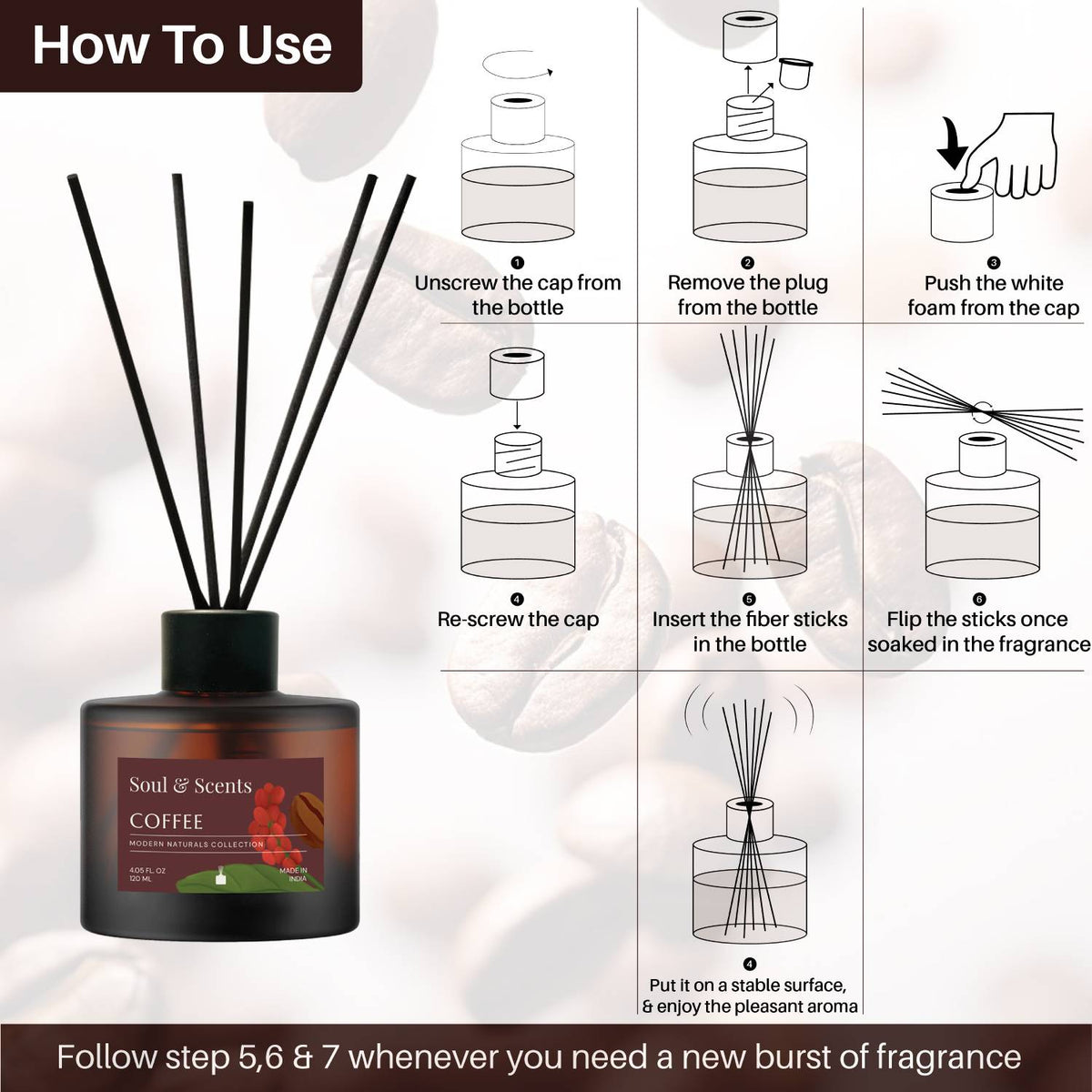 COFFEE REED DIFFUSER