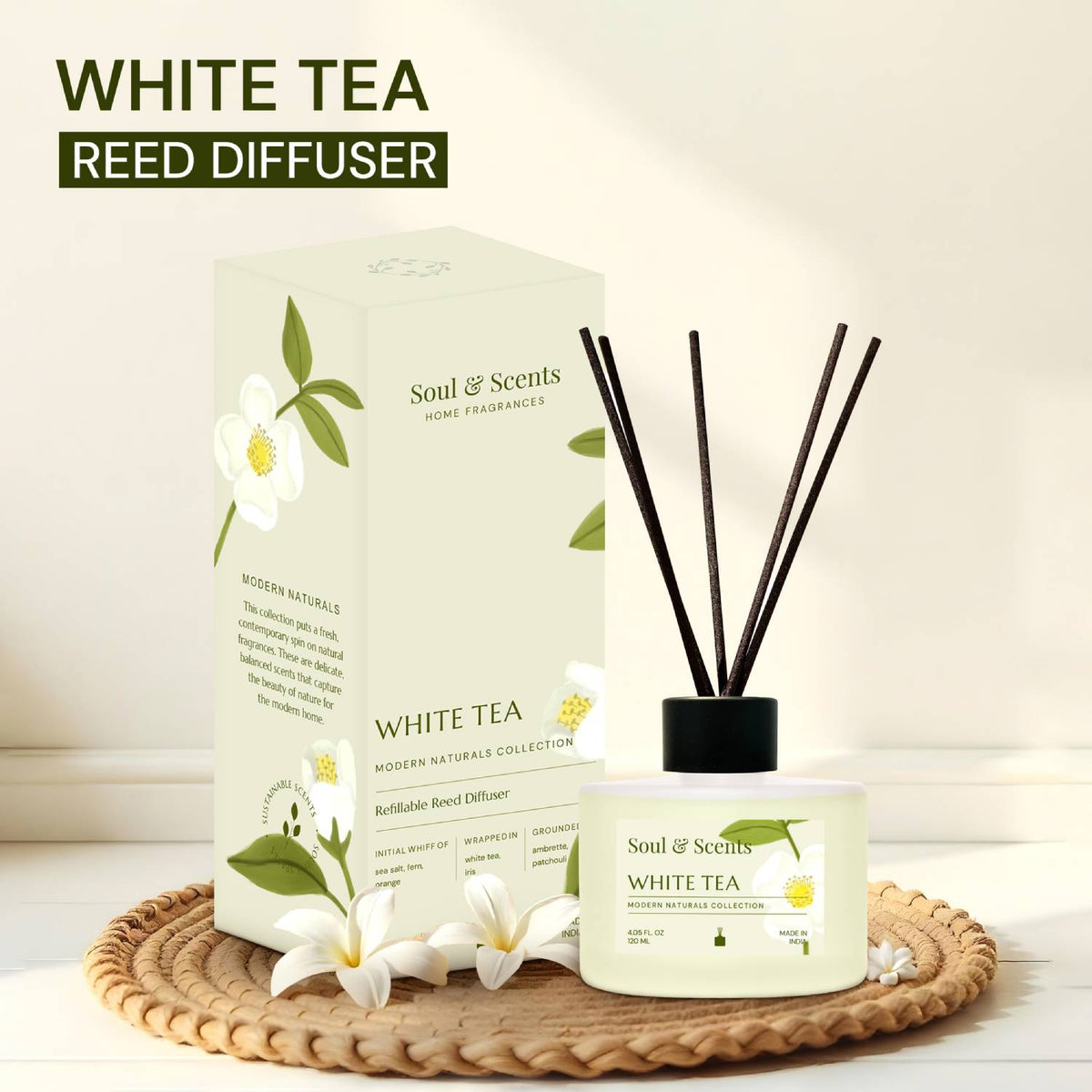 WHITE TEA REED DIFFUSER