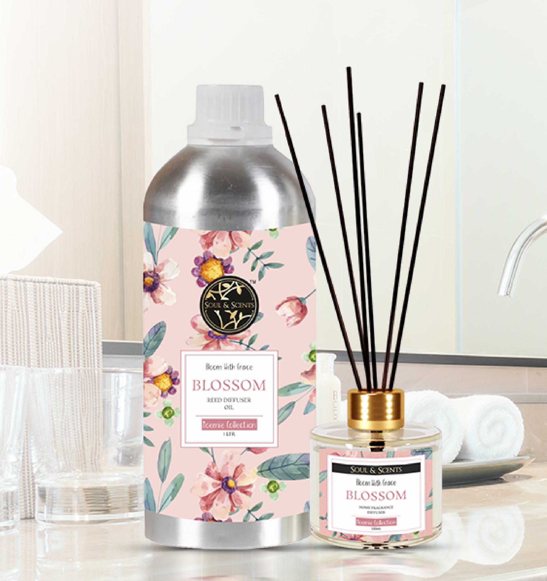 Blossom Reed Diffuser Refill 1 ltr