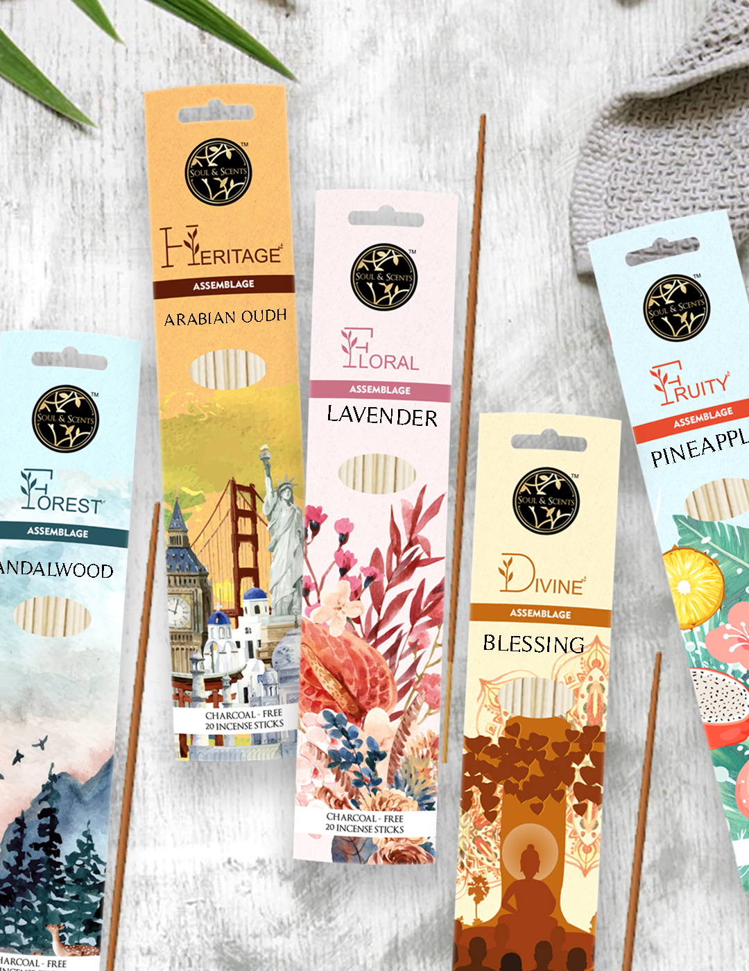 RELAX & UNWIND INCENSE STICK / AGARBATTI COMBO SET