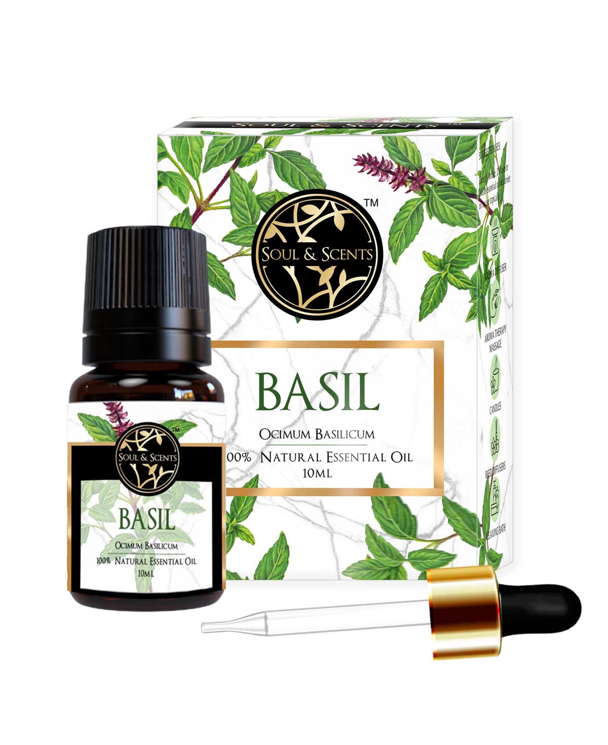 basil essential oil; sweet basil essential oil