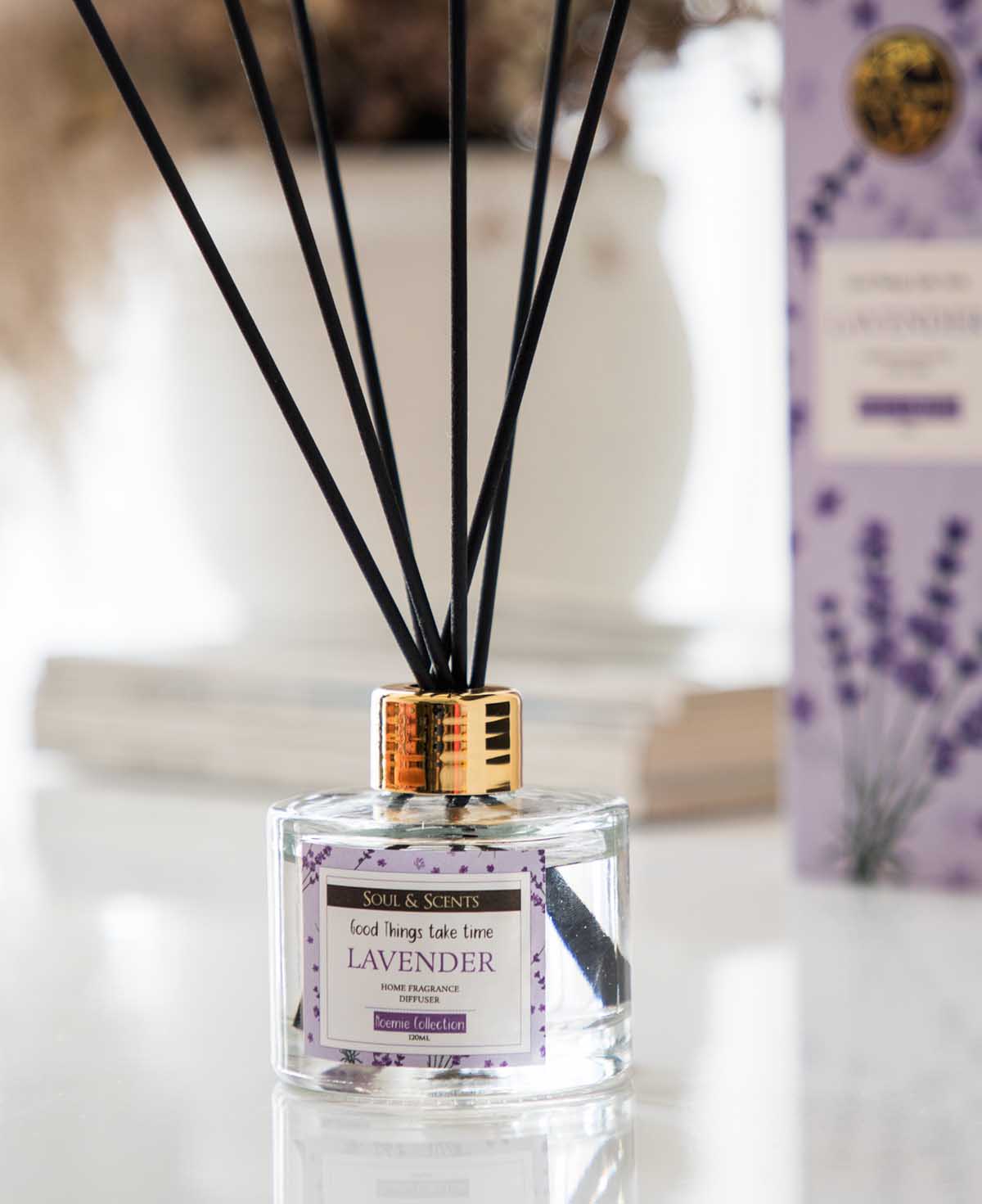 Lavender Reed Diffuser: Calming Aromatherapy for Serene Ambiance – SOUL ...