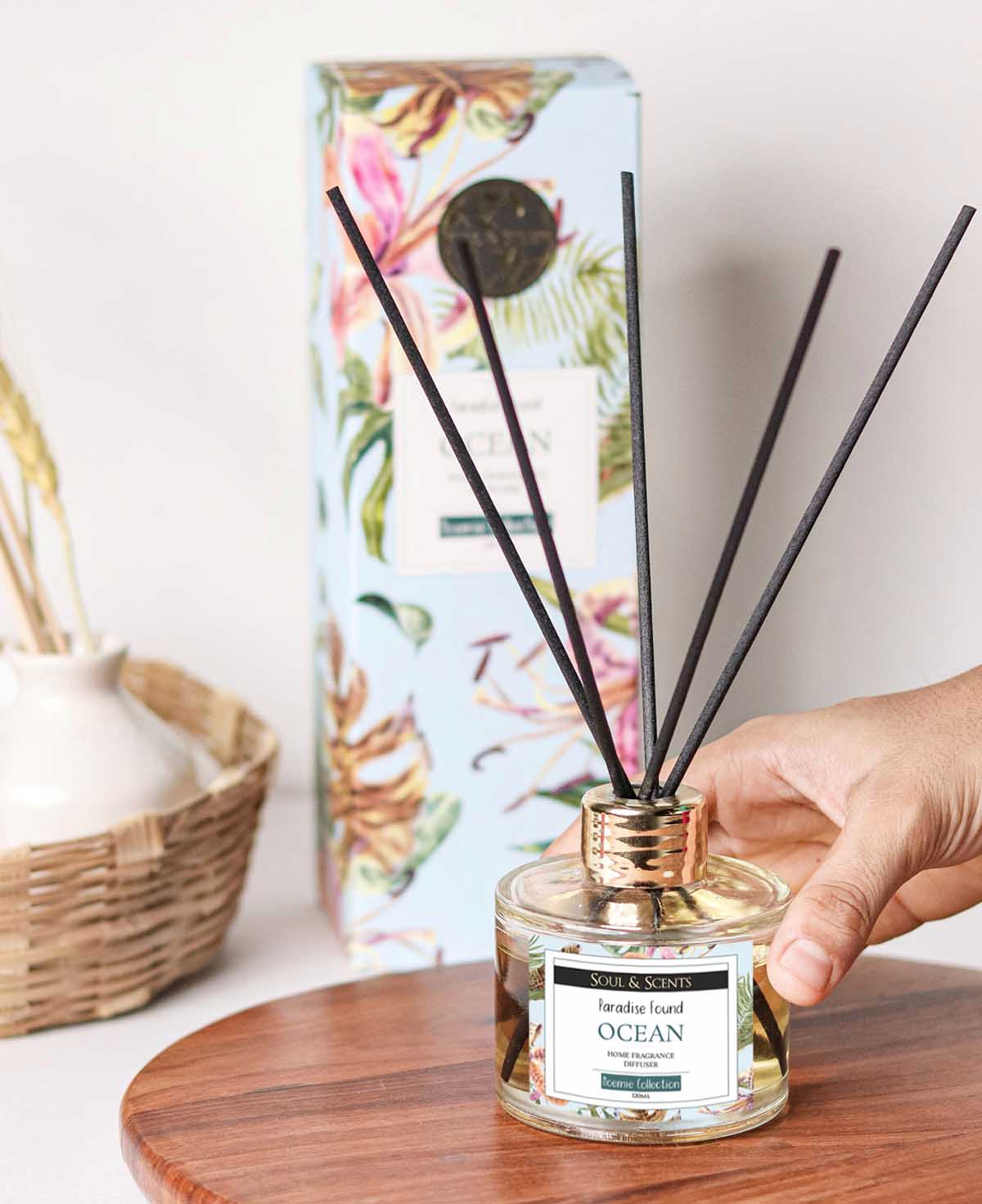 Buy Ocean Reed Diffuser For Sweet Fragrances For Home – SOUL & SCENTS