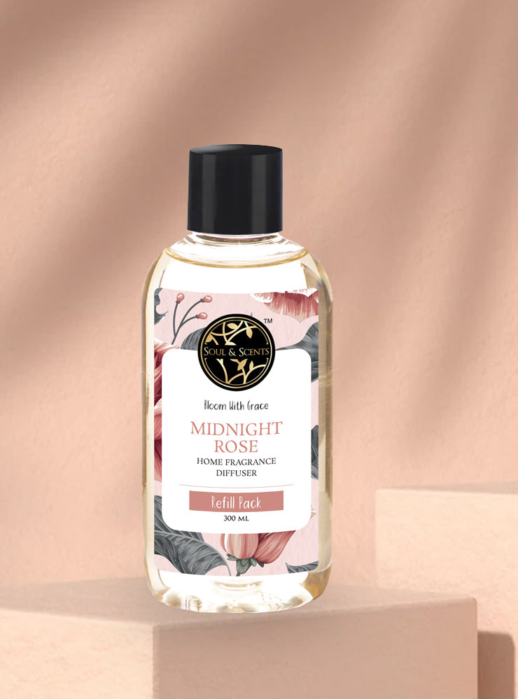 Midnight Rose Reed Diffuser Refill 300 ml
